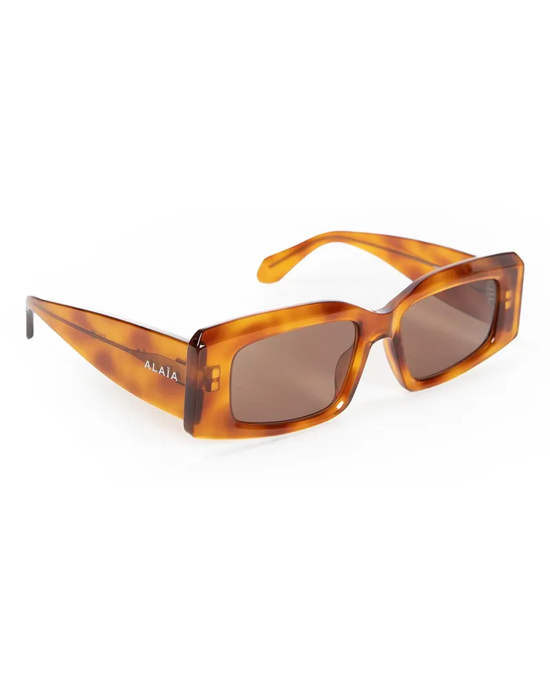 Alaïa WOMAN BROWN EYEWEAR Brown