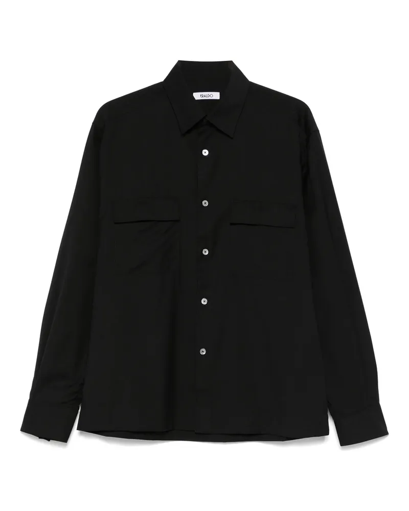 ERALDO Wool Shirt Black