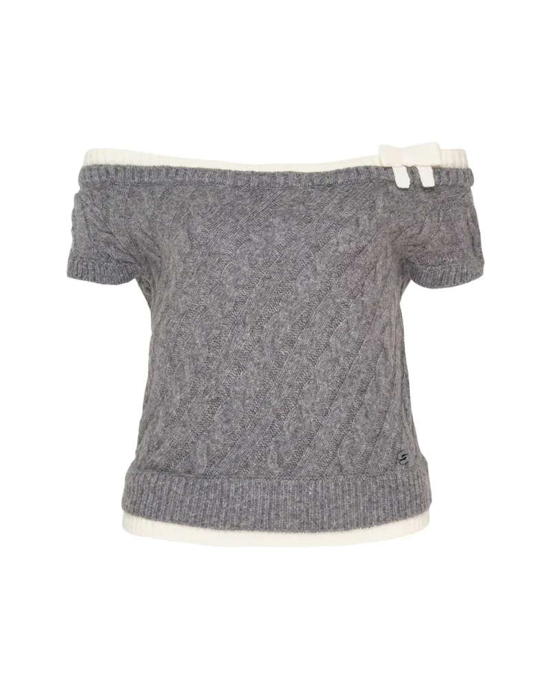 SHUSHU/TONG Tops Grey