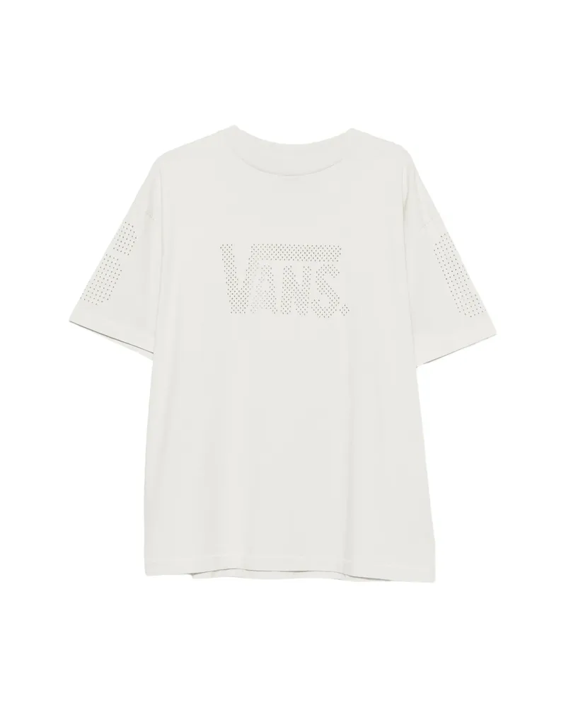 Vans Perforated-logo T-shirt Grey