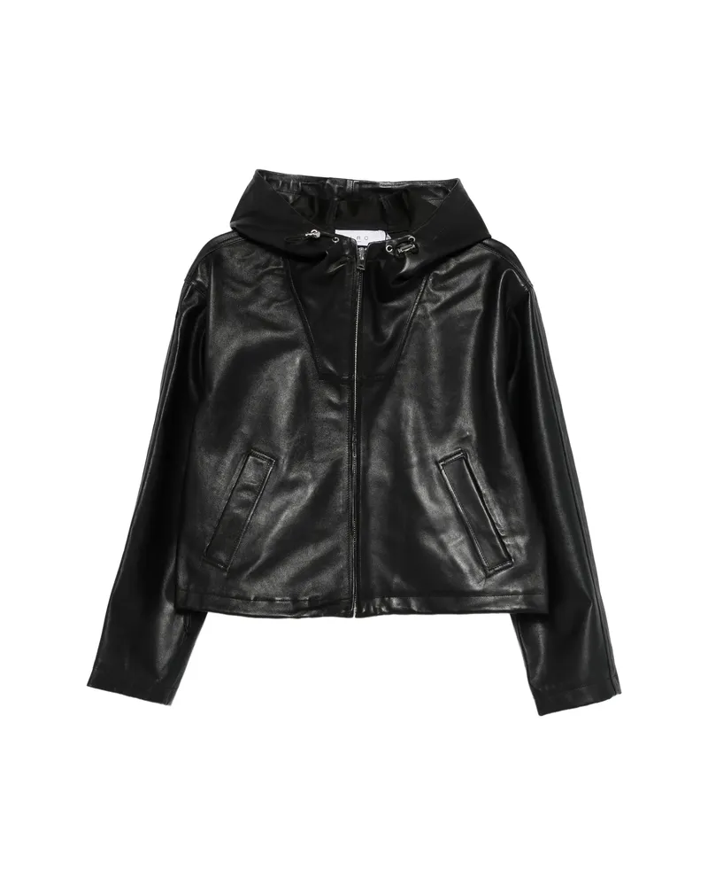 IRO Hooded Pocket Jacket Black