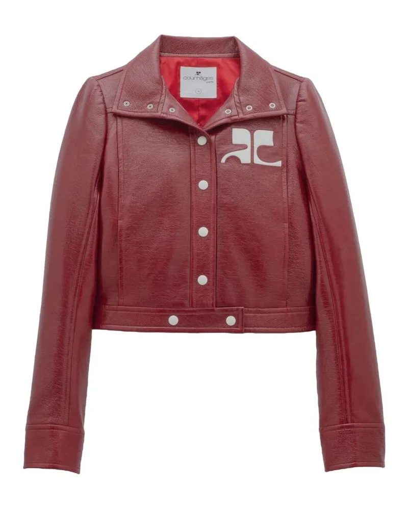 Courrèges Reedition Vinyl Jacket Red