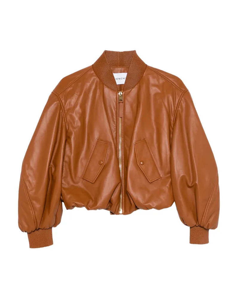 Givenchy Cocoon Bomber Jacket Brown