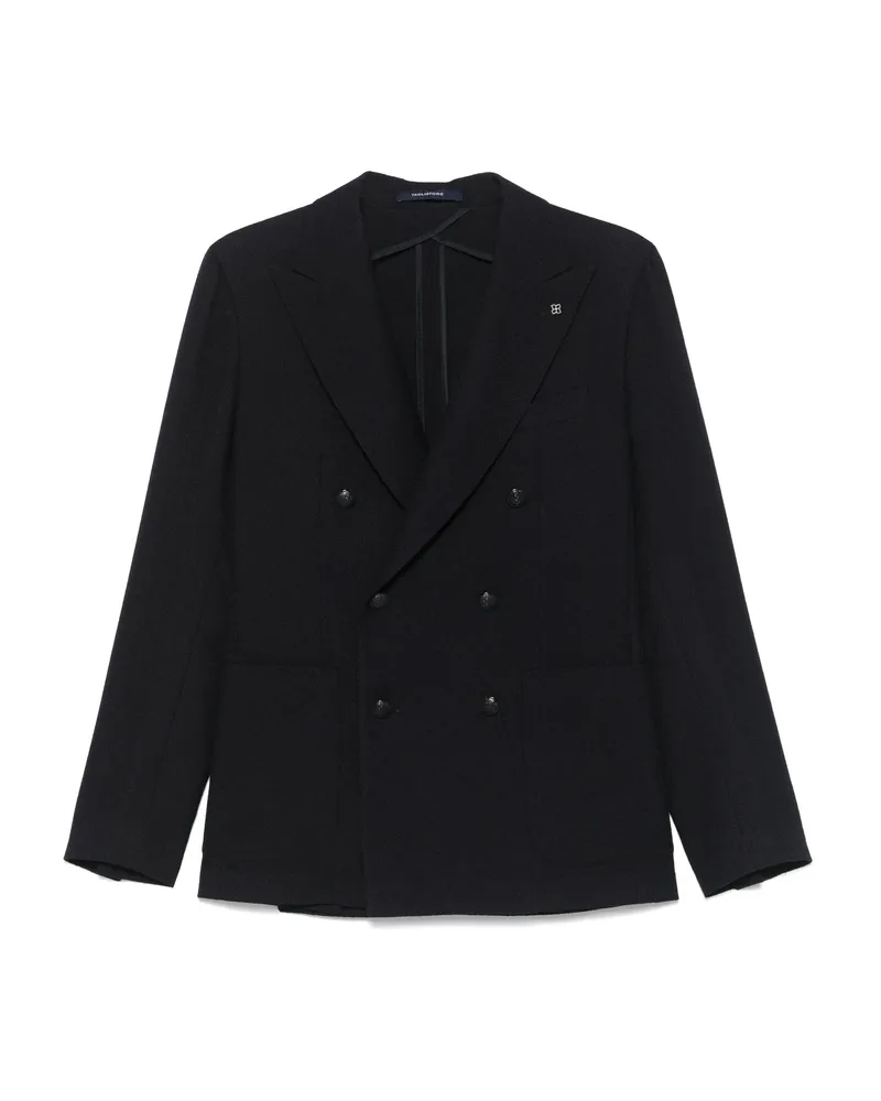 Tagliatore Double-breasted Blazer Blue