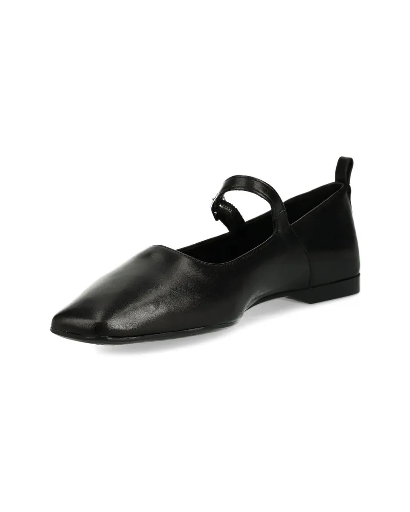 Vagabond Square-toe Buckle Flats 
