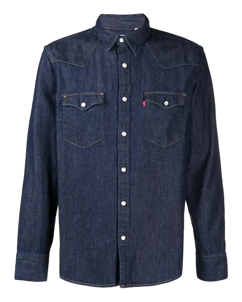 Levi's Barstow Western Denim Shirt Blue
