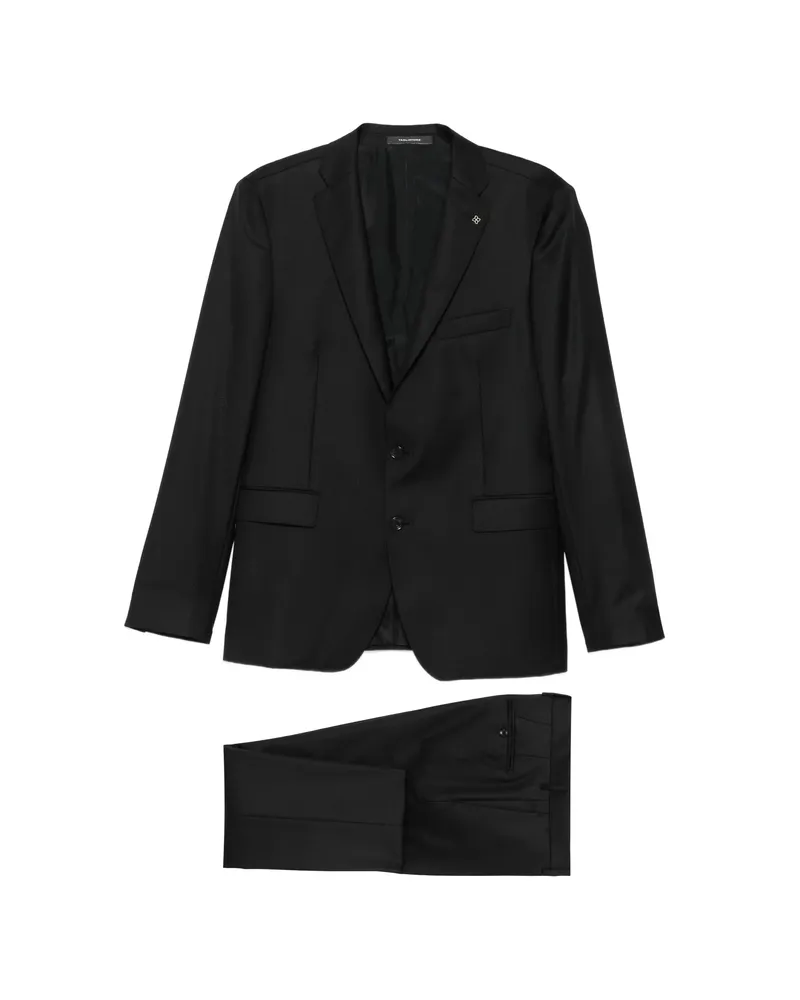 Tagliatore Single-breasted Buttoned Suit Black