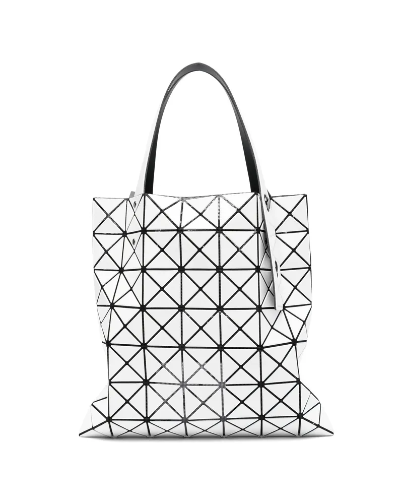 Issey Miyake Geometric Tote Bag White