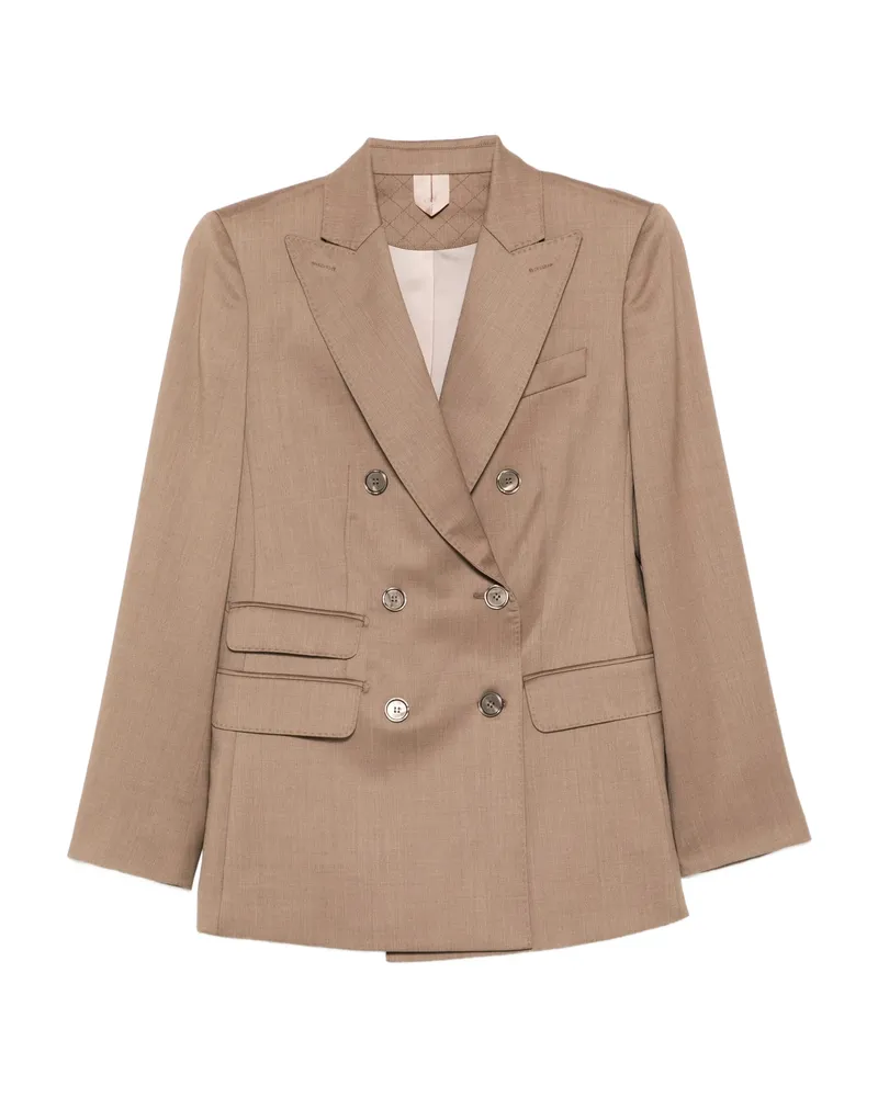 Max Mara Double-breasted Blazer Brown