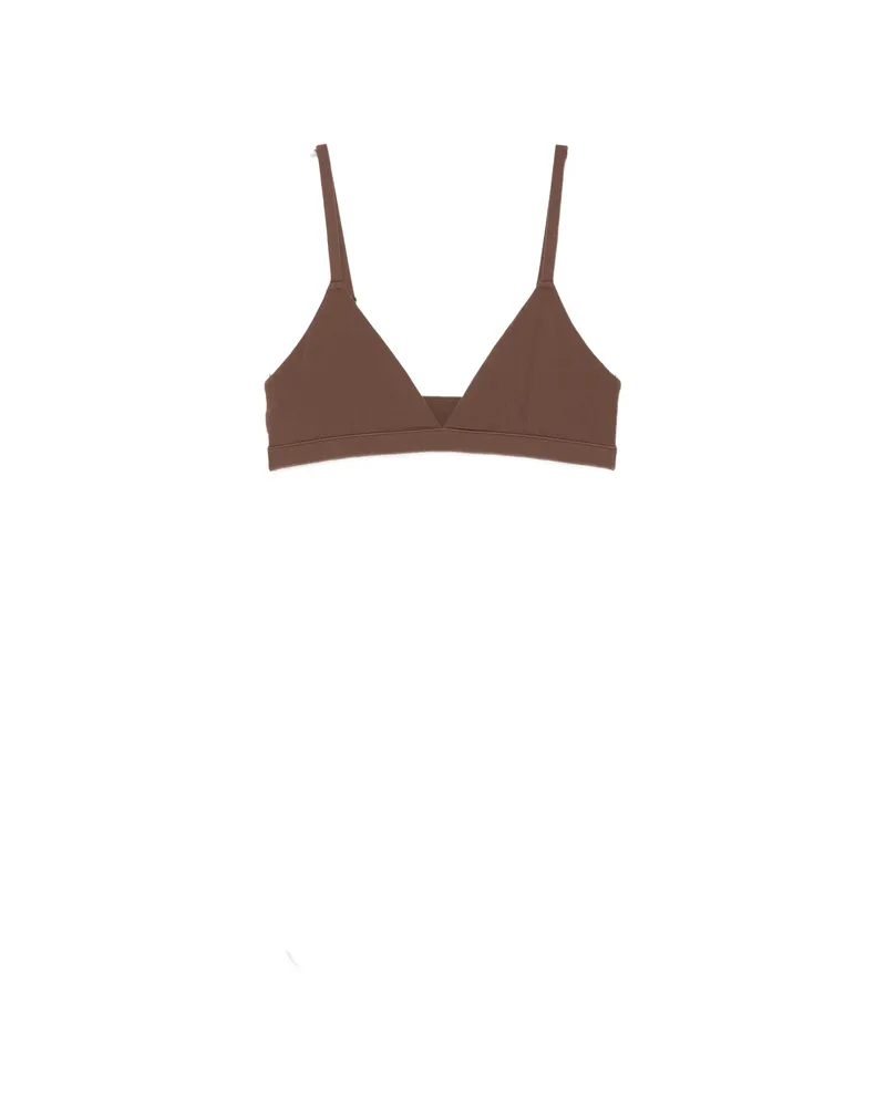 SKIMS Triangle Bralette Brown