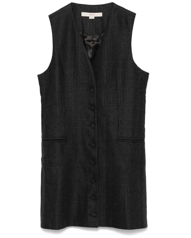 ROTATE Birger Christensen Suiting Vest Grey