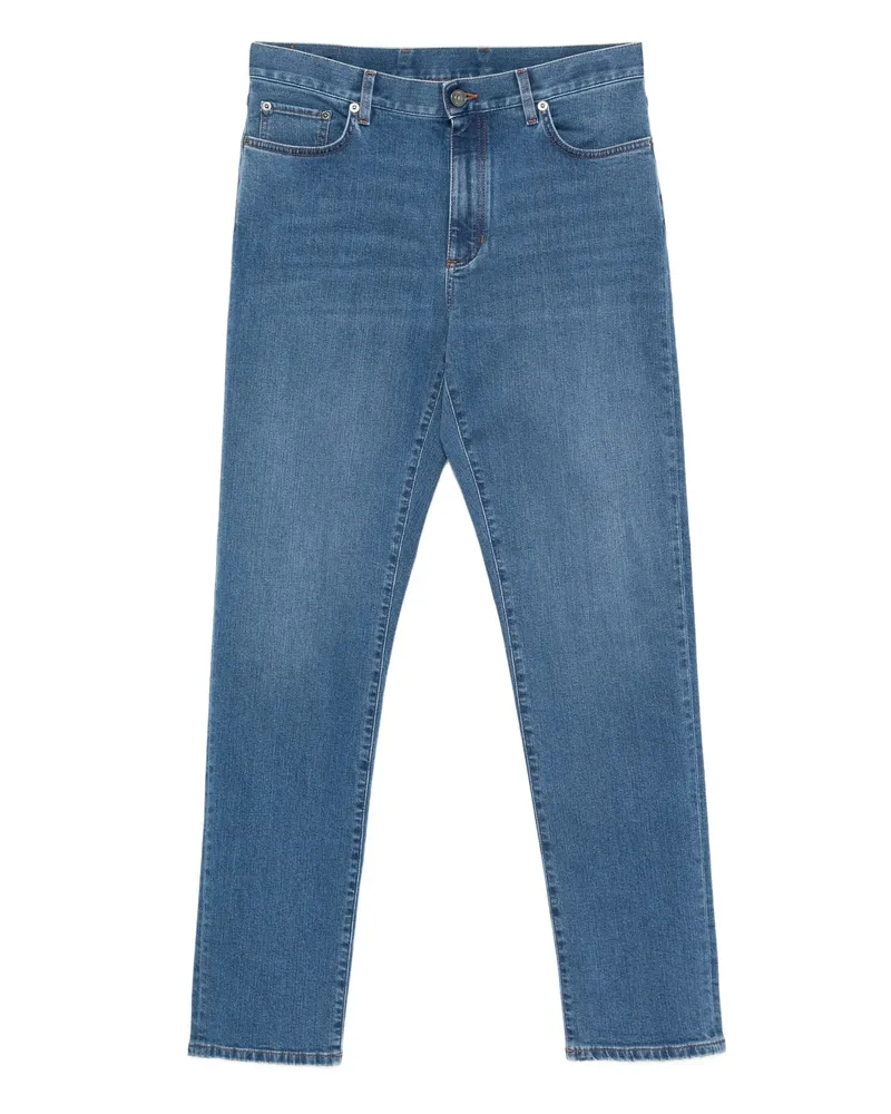 Ermenegildo Zegna Five-pocket Jeans Blue