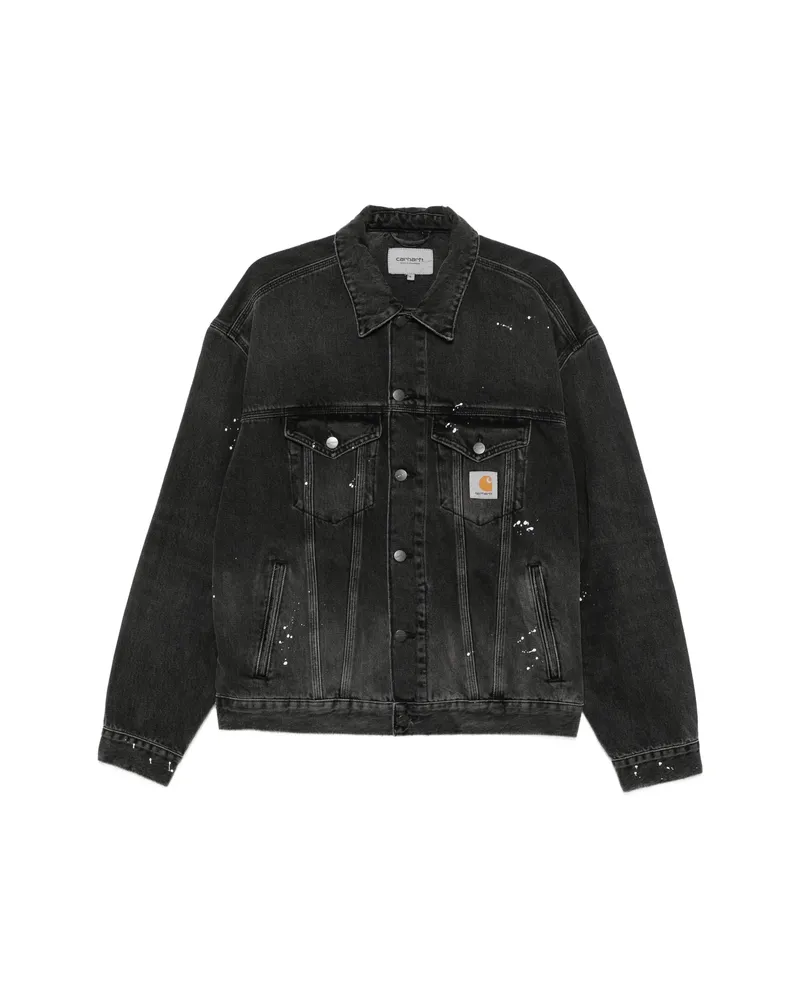 Carhartt WIP Helston Denim Jacket Black