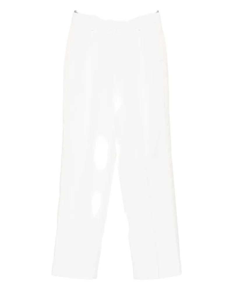 Victoria Beckham Panel Trousers Neutrals