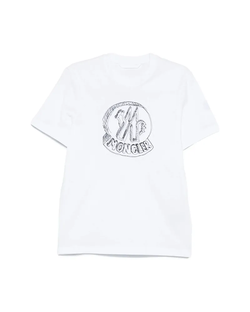 Moncler Logo T-shirt White