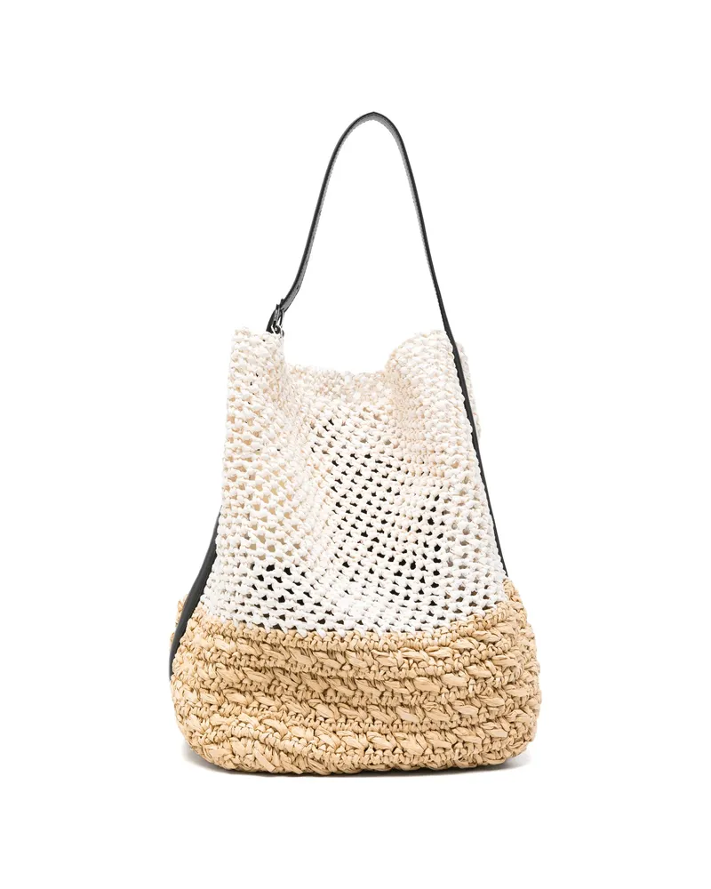 Totême Paper Shoulder Bag Neutrals