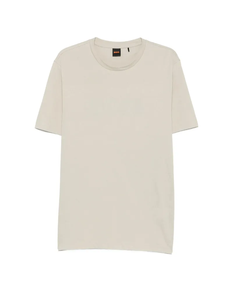 HUGO BOSS Logo-print T-shirt Neutrals