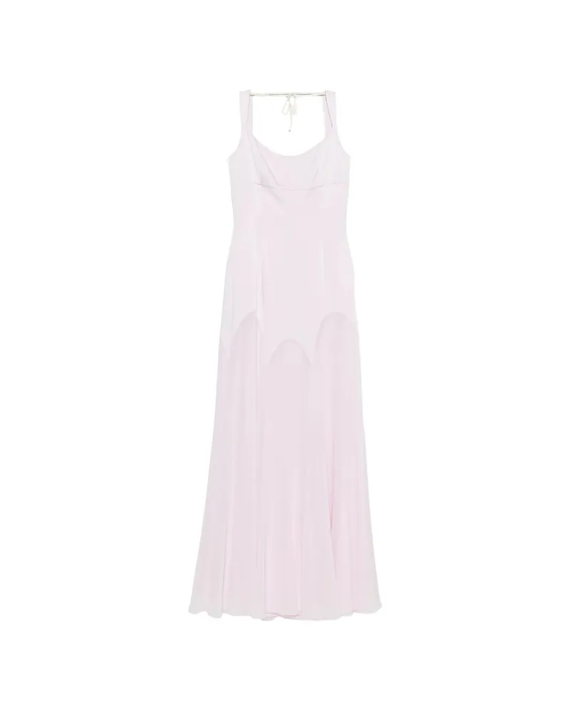 Alexander McQueen Sleeveless Maxi Dress Pink