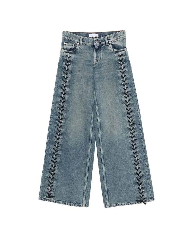 Stella McCartney Five-pocket Belt-loop Jeans Blue