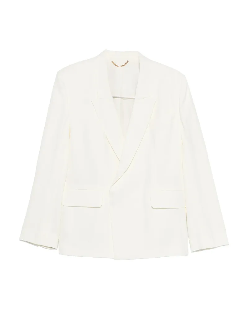 Victoria Beckham Double-breasted Blazer White