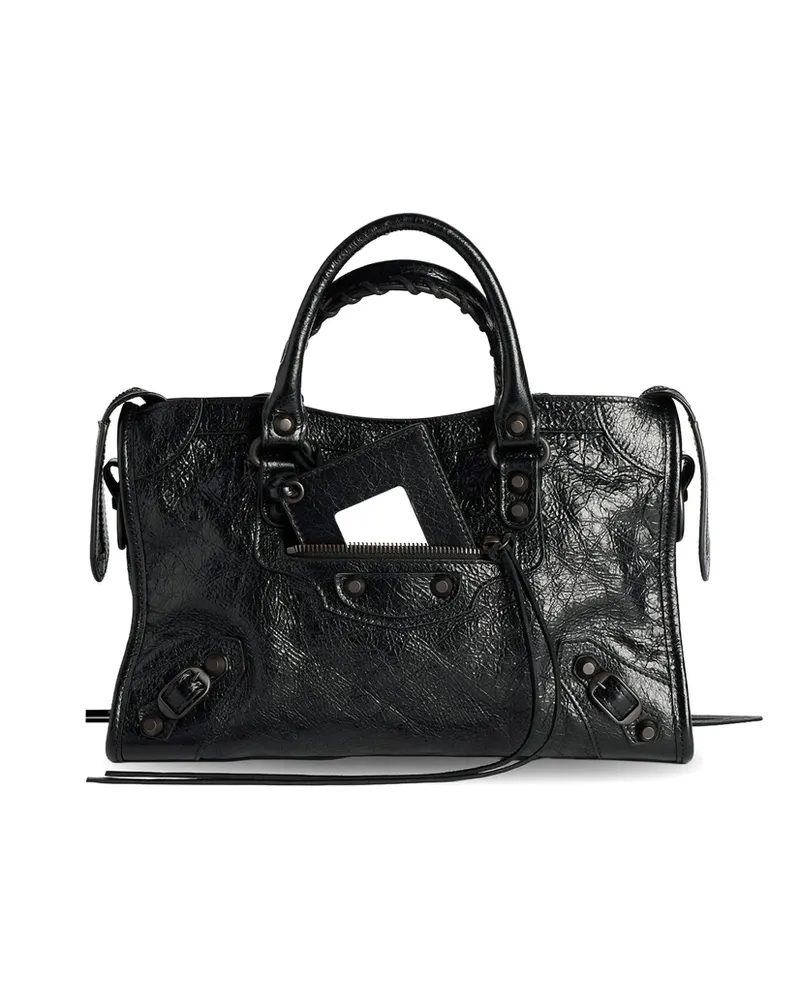 Balenciaga Small Le City Tote Bag Black