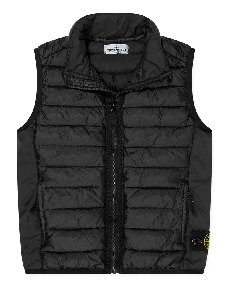 Stone Island Quilted Gilet Black