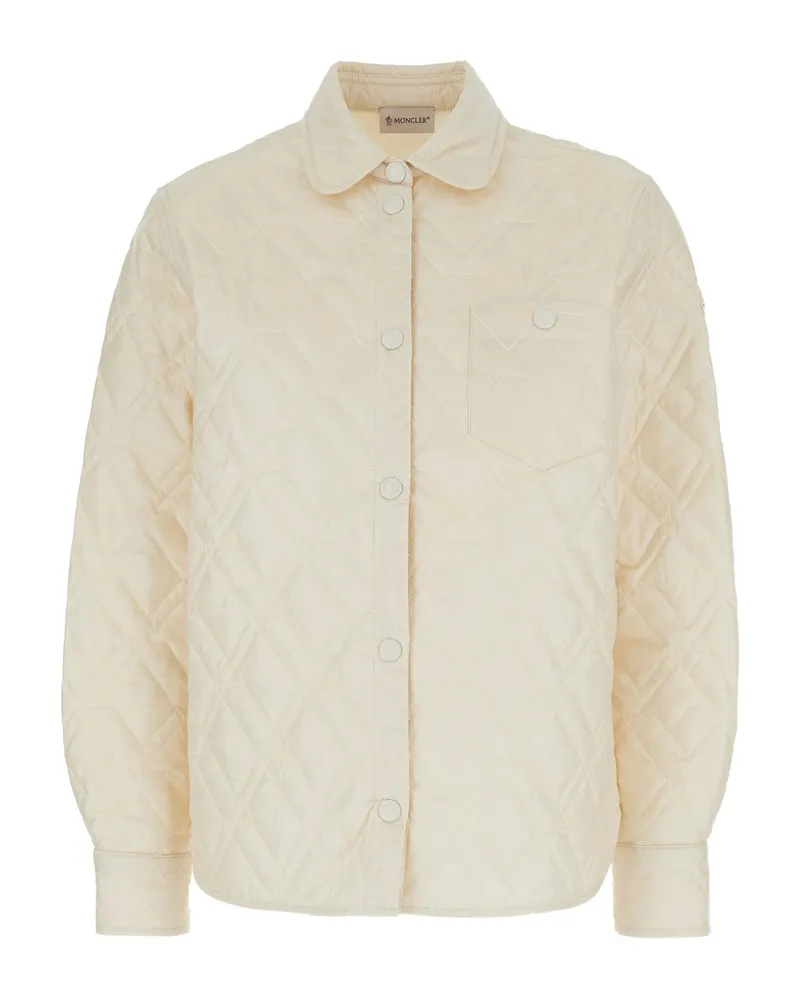 Moncler Chest-pocket Shirt Neutrals