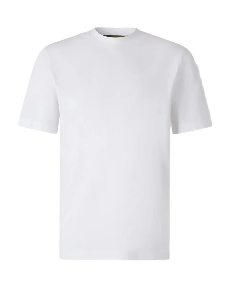 Brioni Crew-neck Short-sleeve T-shirt White