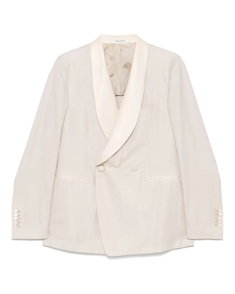 Tagliatore Patterned-jacquard Blazer Neutrals