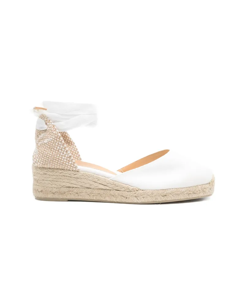 Castañer Carina Tie-ankle Espadrilles Grey