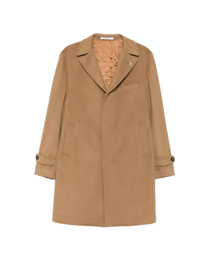 Tagliatore Single-breasted Coat Neutrals