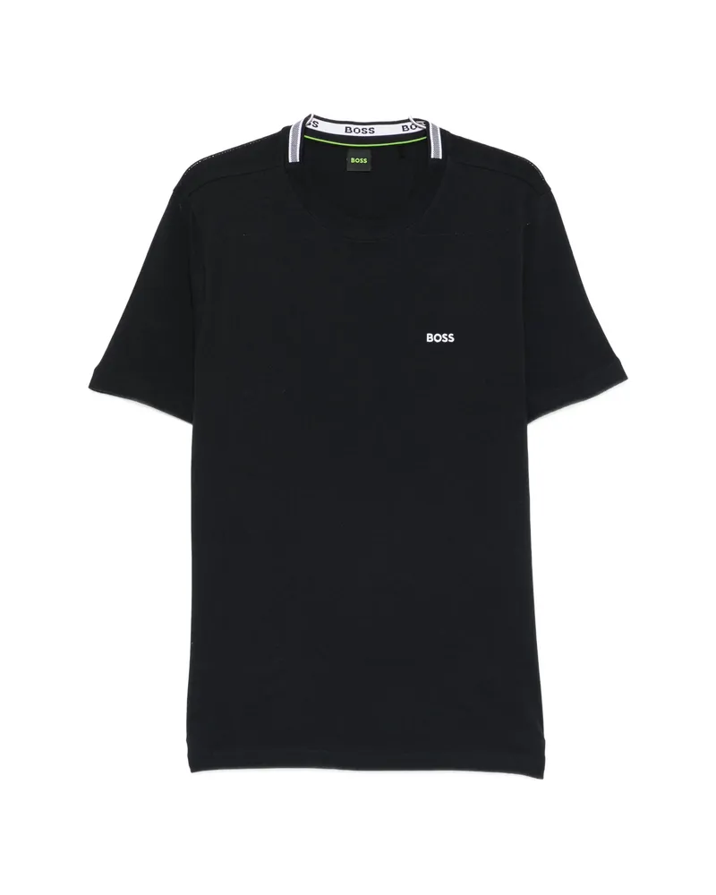 HUGO BOSS Logo-print T-shirt Black