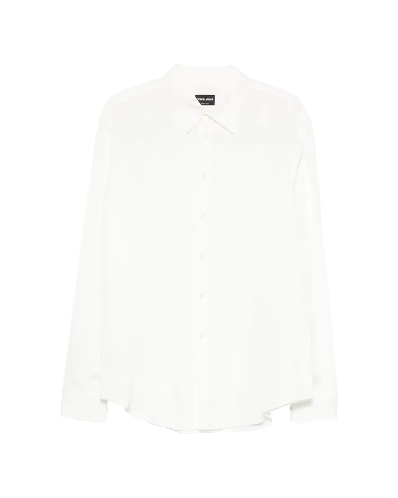 Giorgio Armani Long-sleeve Shirt Neutrals
