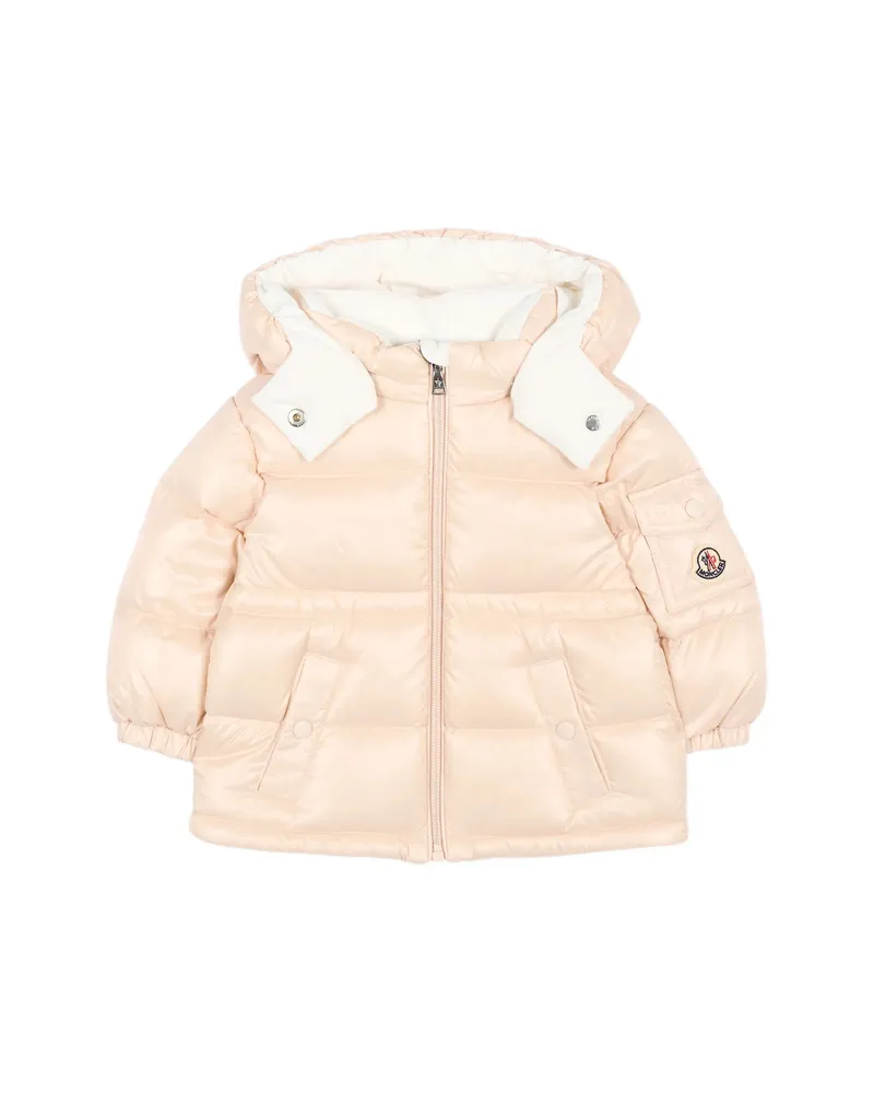 Moncler Maire Hooded Padded Jacket Neutrals
