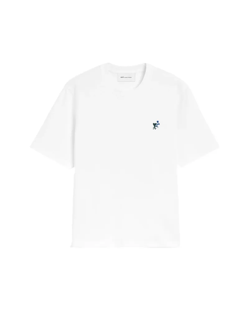 AMI Paris Cotton Tulip T-shirt White