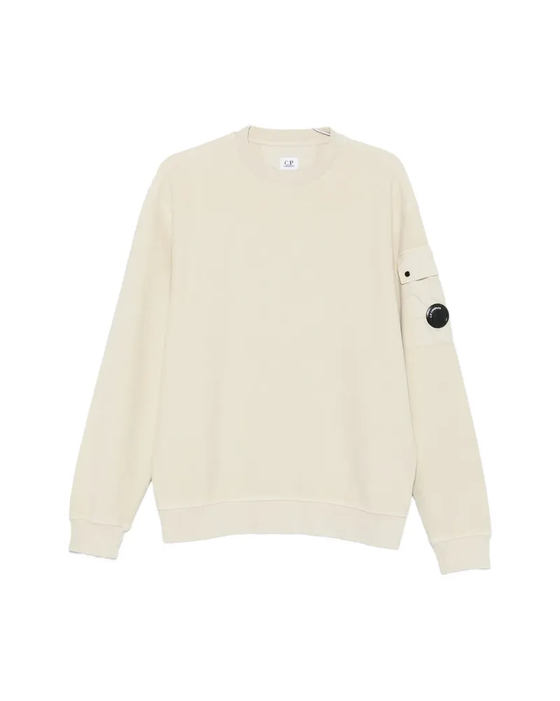 C.P. Company C. p. Company Lens-detail Sleeve-pocket Sweatshirt Neutrals