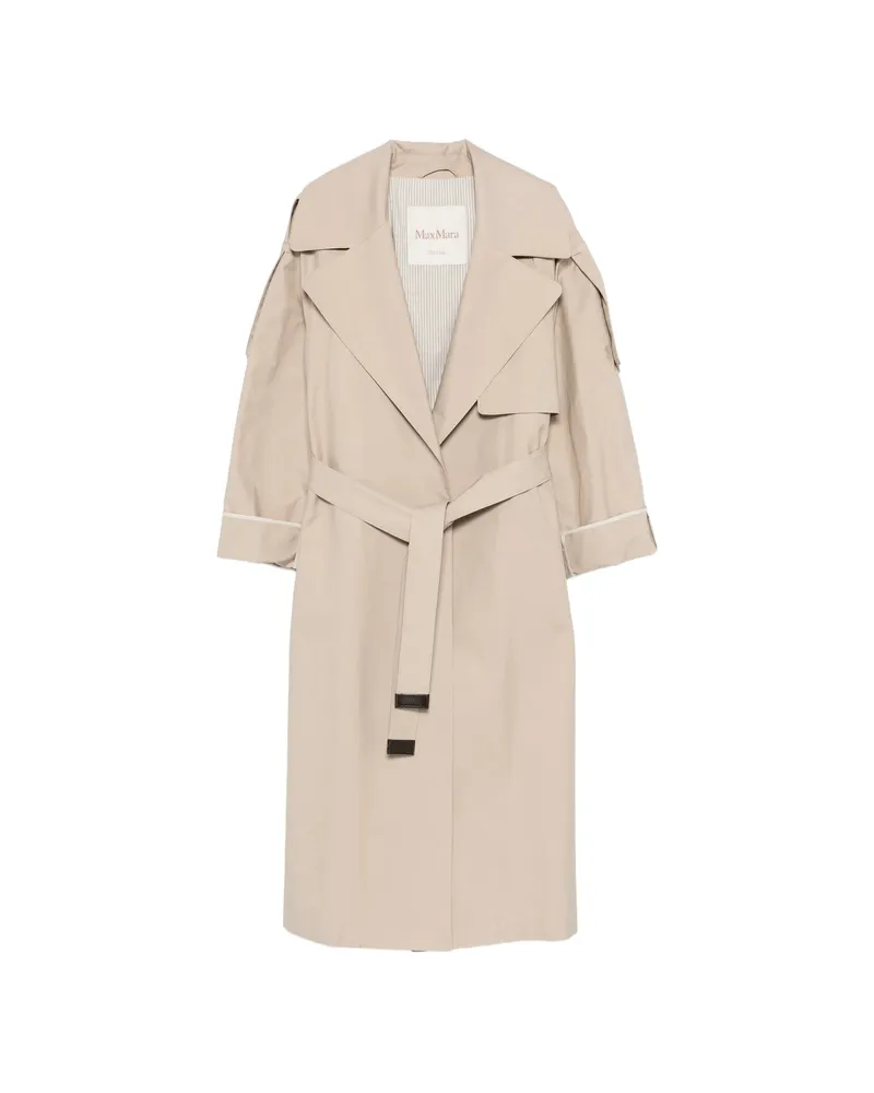 Max Mara Belted Trench Coat Neutrals