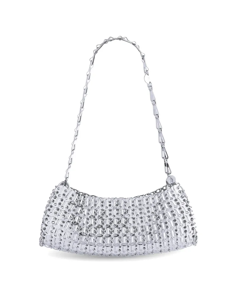 Paco Rabanne 1969 Nano Chainmail Shoulder Bag Silver