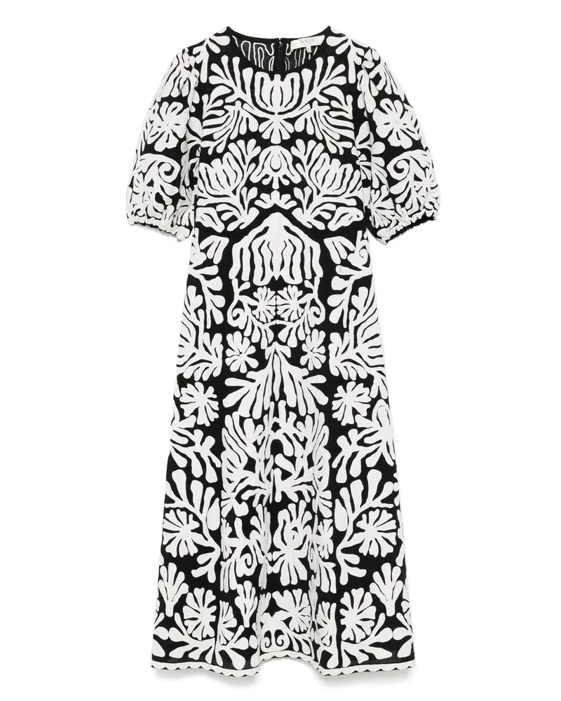 Sea Agathe Midi Dress Black