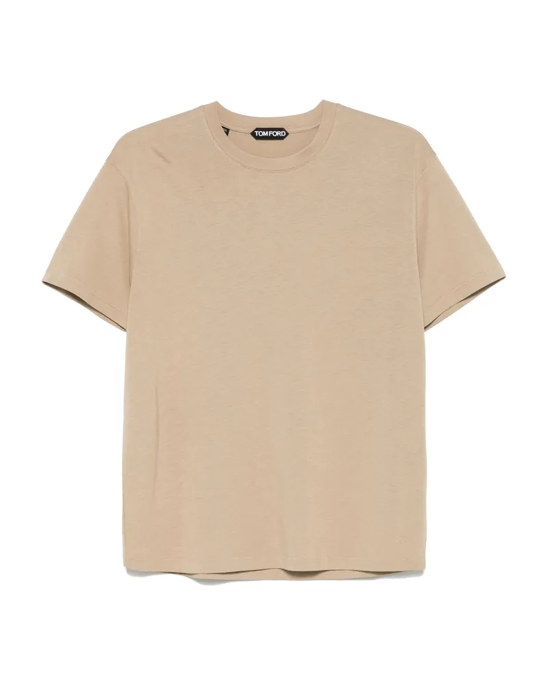 Tom Ford Crew-neck T-shirt Neutrals