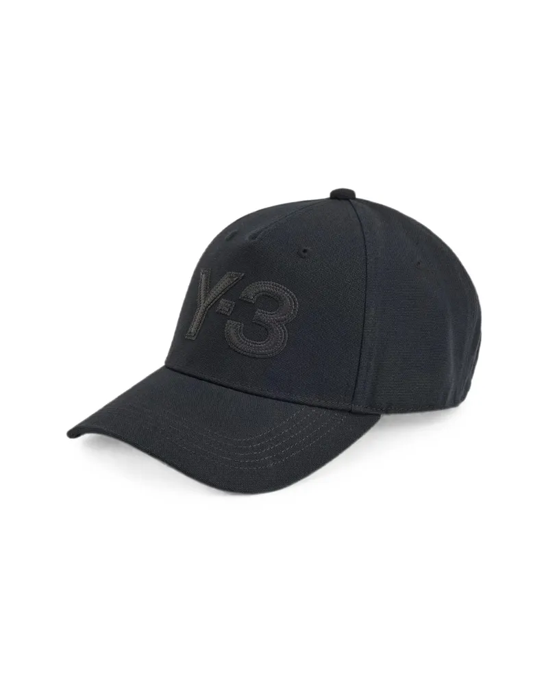 Y-3 Logo-embroidered Baseball Cap Black