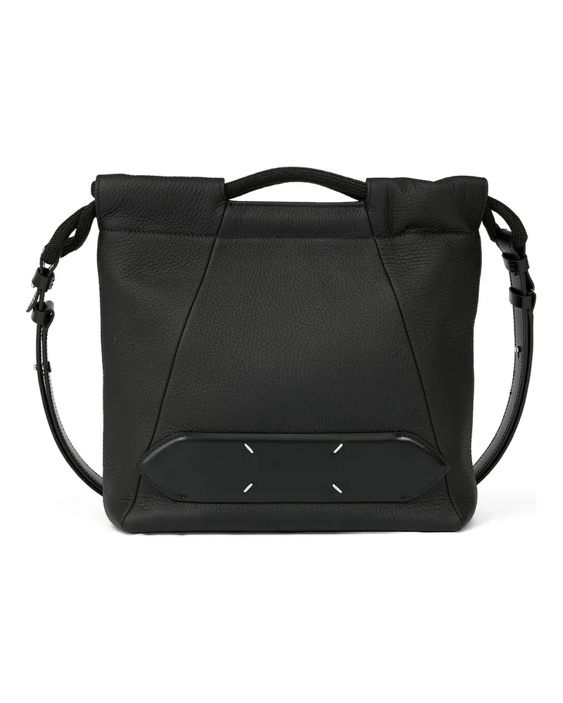 Maison Margiela Stitched-details Shoulder Bag Black