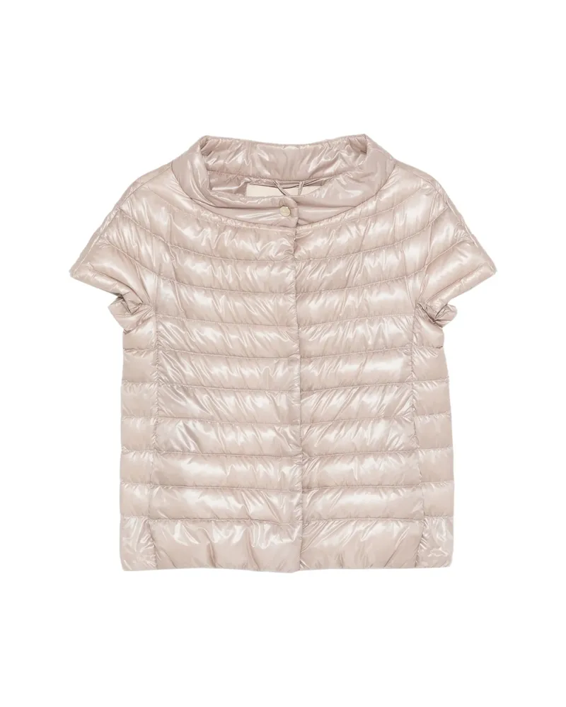 Herno Cleofe Quilted Puffer Jacket Pink