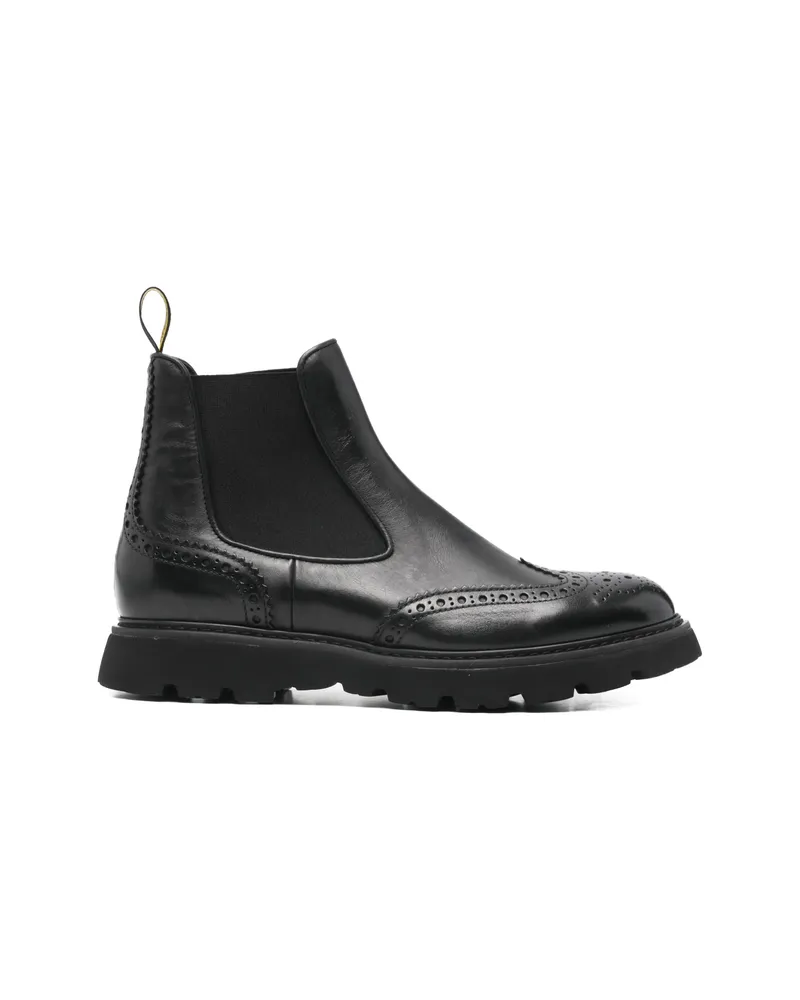 Doucal´s Black Chelsea Boots Black