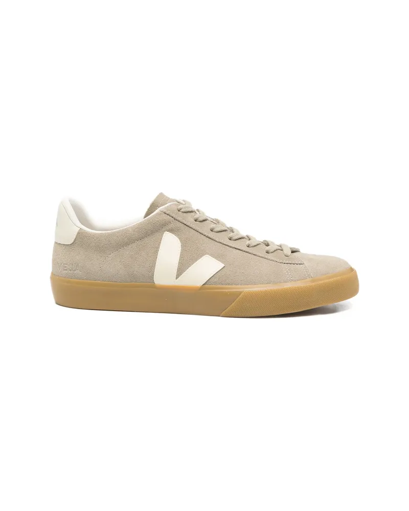 VEJA Campo Logo-patch Suede Sneakers Neutrals