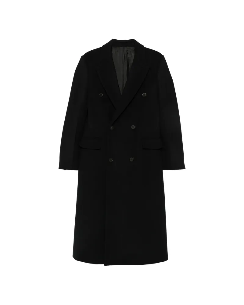 Fendi Double-breasted Coat Black