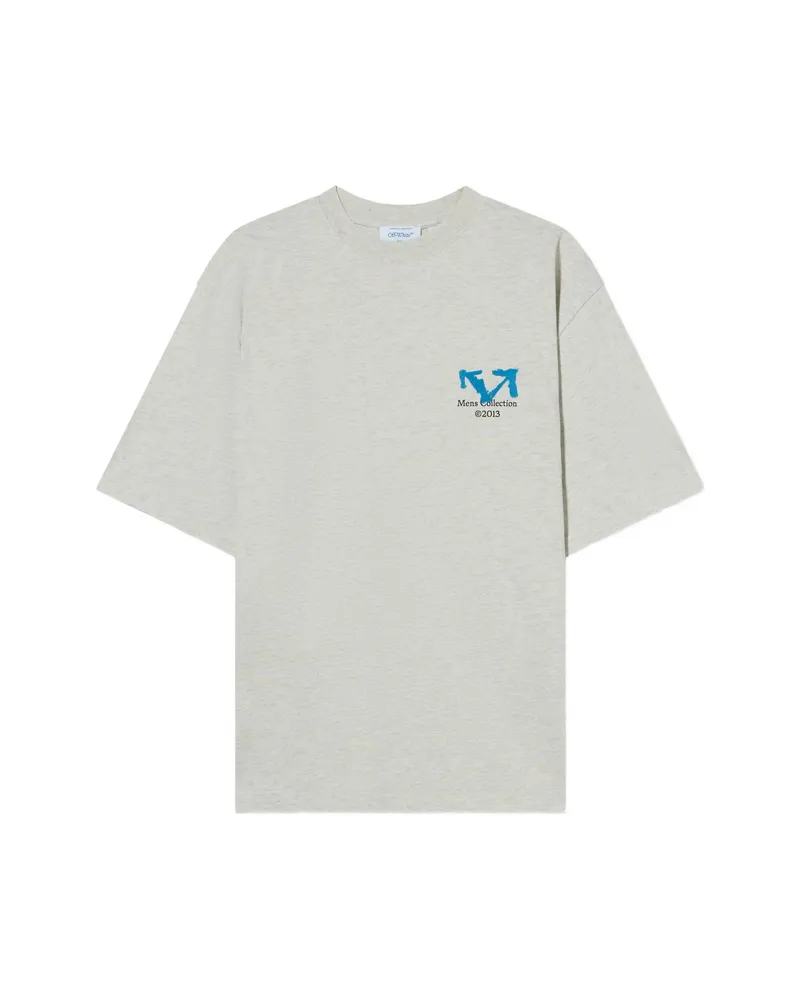 OFF-WHITE Off-white Half Arrow Crew-neck T-shirt Grey