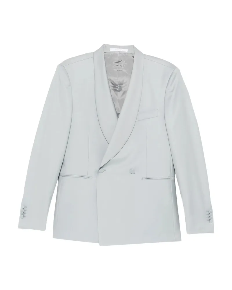 Tagliatore Double-breasted Blazer Grey