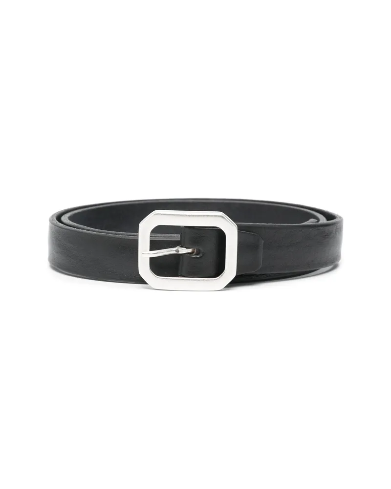 ERALDO Square-buckle Belt Black