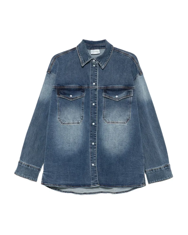 Gestuz GZviva Denim Shirt Blue